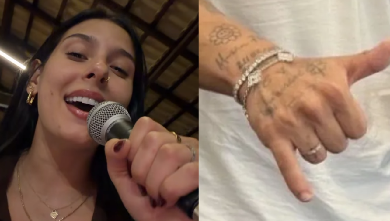 Anel de compromisso? Ana Castela e Zé Felipe aparecem usando