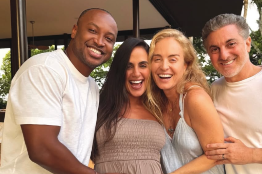 Thiaguinho e Carol Peixinho escolhem Angélica e Huck como padrinhos